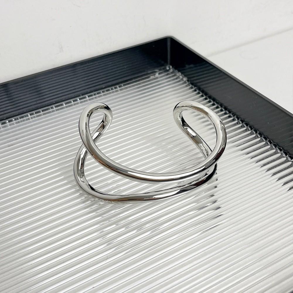 Europe American Style Metal Cuff Bangles Zinc Zinc Alloy Exaggerated Bracelet  Decoration