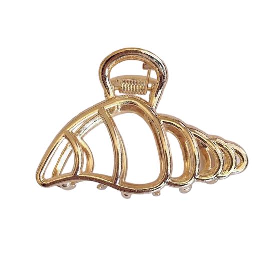 Hair Claw Oceanic Design Back Head Hair Clip with Shells Starfish Conch Pattern Multi-Purpose Hair Accessories