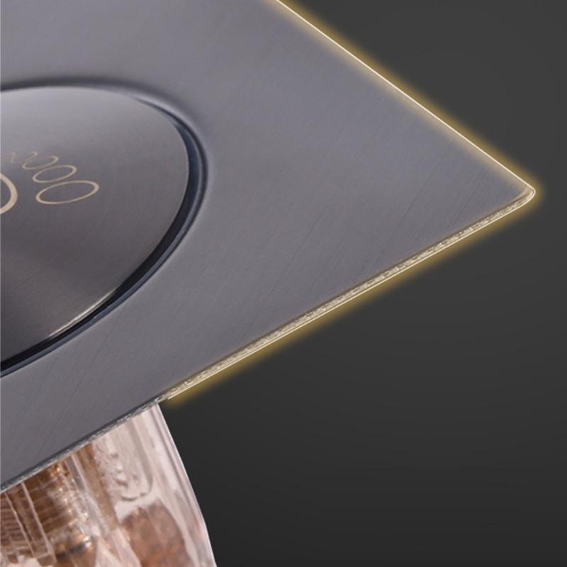 Kryt vpusti s designem těsnění Ovládání nožním pedálem Bez zápachu Bez hmyzu Podlahový odtok do koupelny pro účely hygieny