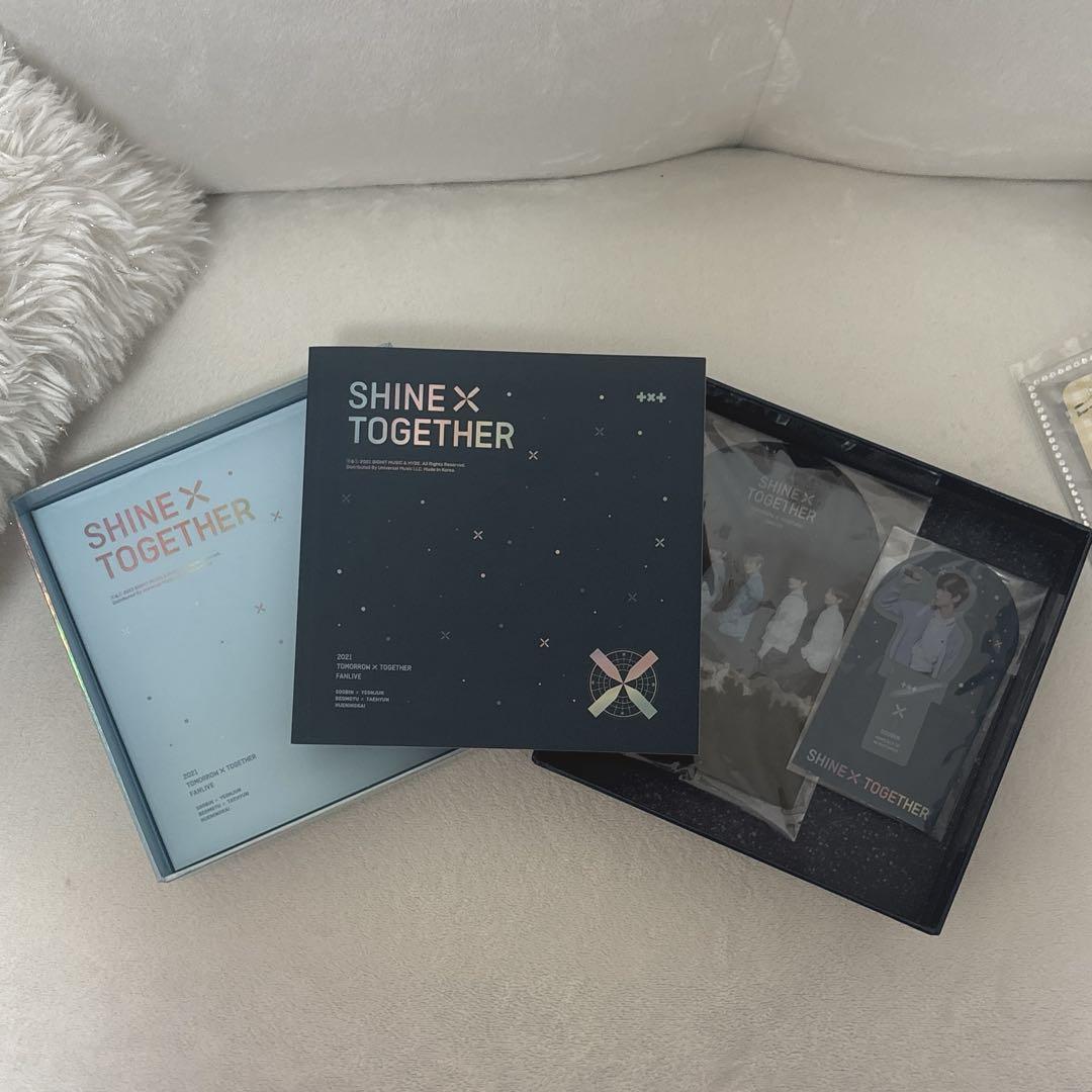 

[USED] TXT FANLIVE SHINEXTOGETHER 2021 DVD