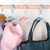 Practical Closet Organizer Rod Hanger Purse Handbag Hanging Storage Holder Hook