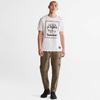 Timberland Tiger Year Series Camouflage Print Logo Round Neck Short Sleeve T-Shirt Men Tops White A27GP-100