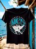 Heavy Metal Graphic Tee Black Band Tshirt with MC5 Logo