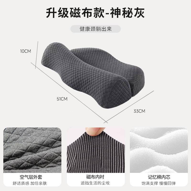 Memory Foam Contour Cervical Pillow for Side Sleeper Ergonomic Orthopedic Sleeping Pillow