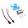 Wind Turbine Generator Kit Small Dc Motor Fan Blade Science Learning Tool