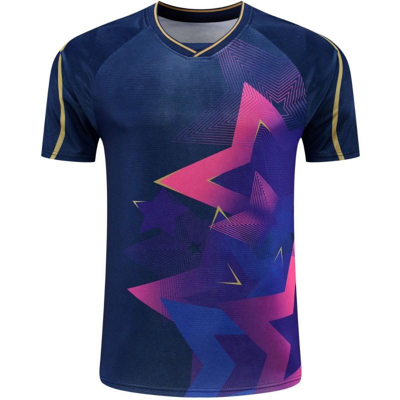 Quick-Dry Sports T-Shirt Badminton Tennis Running Gym Workout Unisex Adult Kids Breathable Athletic Top