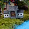 Dockskåpsminiatyrer DIY Hus Villa Skogälva Planterare Trädgård Hem Balkong Dekor