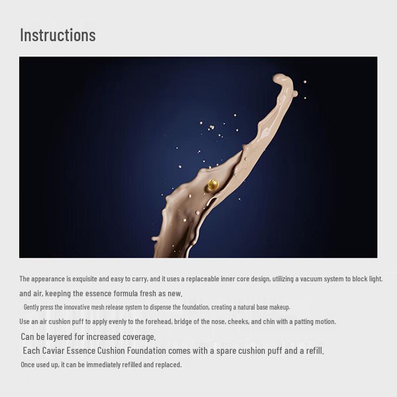 La Prairie Caviar Essence Cushion Foundation