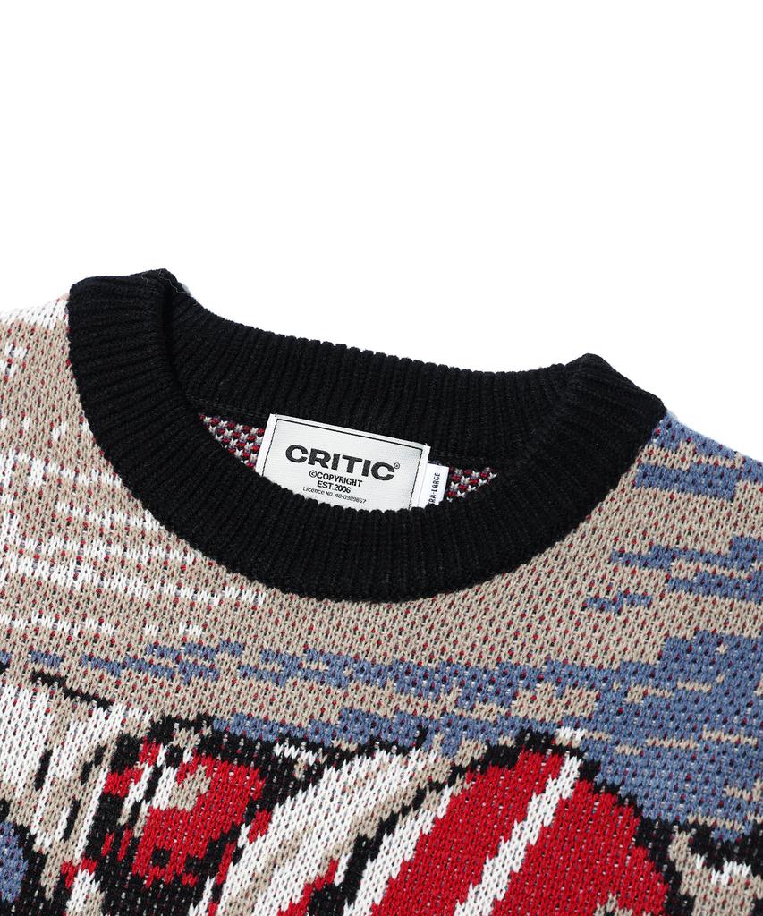 CRITIC Moto Knit Blue