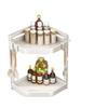 Corner Kitchen Organizer Rack 2-3 Tier Triangular Shelf Spices Condiments Utensils With Hooks Knife Holder Chopstick Cylinder
