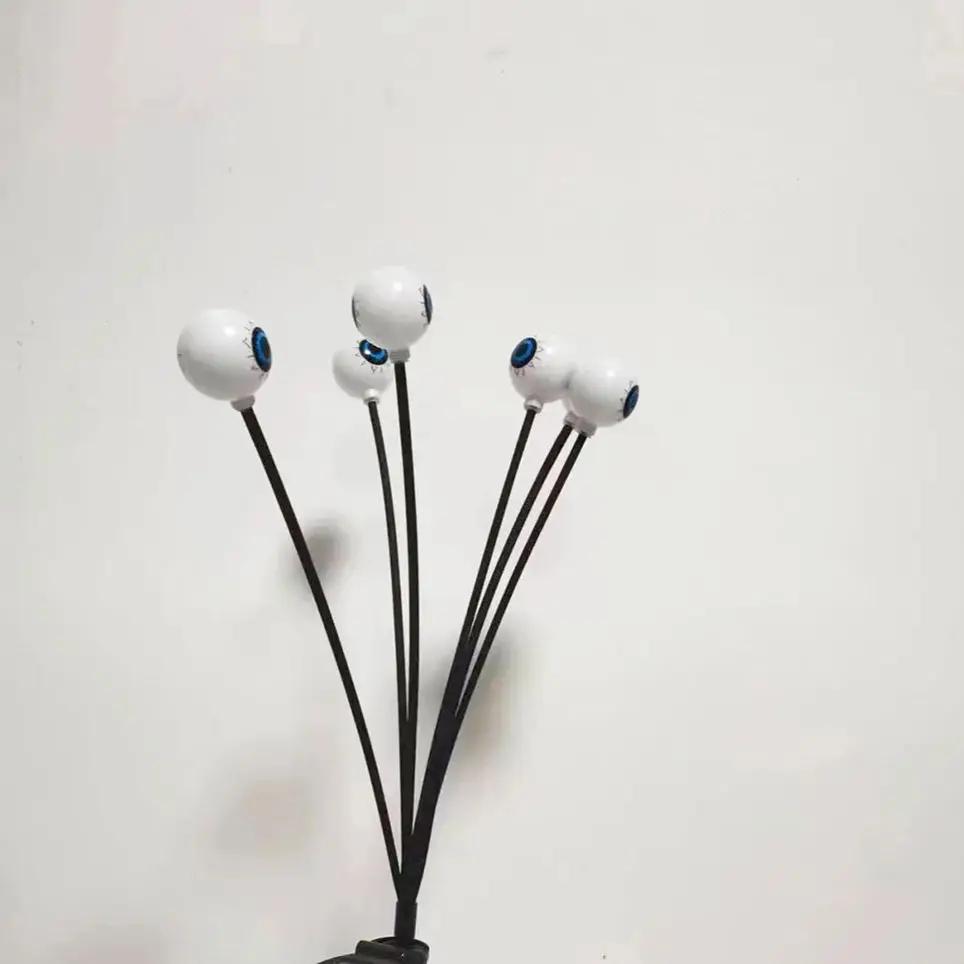 Halloween LED Eyeball Lights Solar Garden Lawn Lights Outdoor Scary Eyeball Lights Ground Lamp Halloween Party Decoration