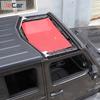 JeCar Car Sunshade Front Roof Top Mesh Insulation Net Protection For Jeep Wrangler JL Gladiator JT 2018 up Exterior Accessories