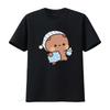 Matching Couples Kawaii Bubu Panda Dudu Bear T Shirt Soft Cotton Retro Loose Fit With Cute Animal Characters Machine Vintage
