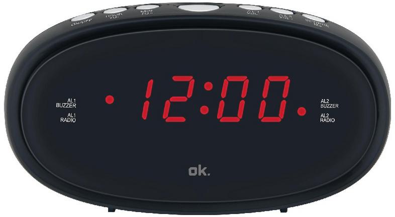 Clock radio ok. ocr 210