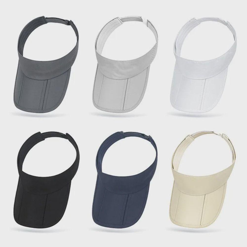 Breathable Foldable Sun Visor Hat Anti-UV Empty Top Hat Summer Baseball Cap Cycling