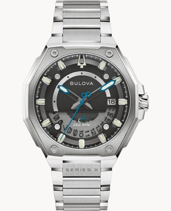 

Мужские аналоговые часы Bulova Precisionist Series X Precisionist с черным циферблатом и корпусом из нержавеющей стали 98B456 чёрный