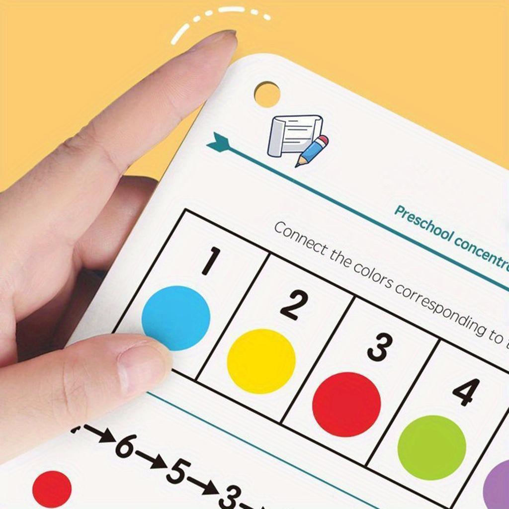 Reusable Writing Kit For Curious Little Ones, Ideal Early Childhood Educational Material For Preschoolers As A Gift