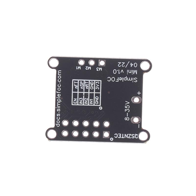 Simple Foc Mini Drv8313 Module Dc Brushless Motor Driver Board Svpwm Control Dc 8-35V