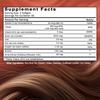 Super-potent hair care capsules support healthy hair, containing biotin, keratin, and vitamin D 120 capsules.