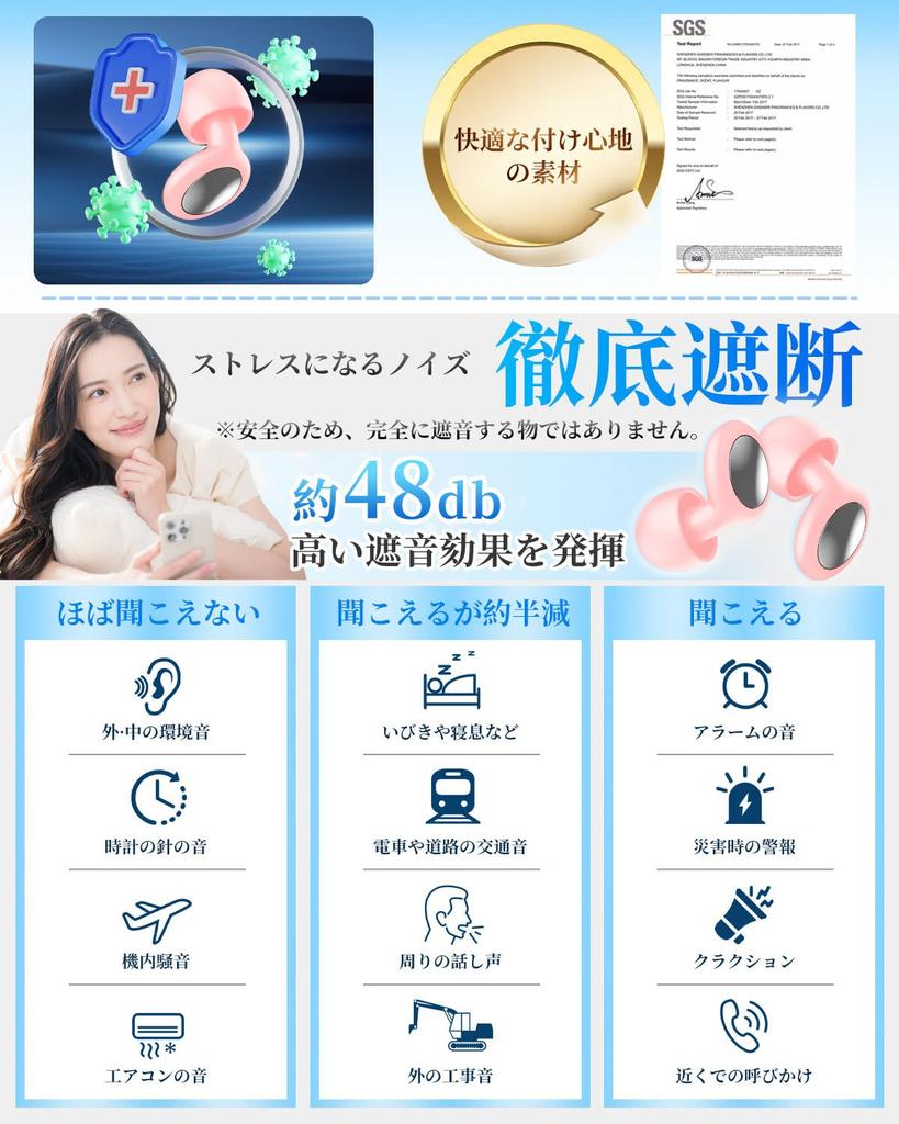 Gumsry Vyvinuto ve spolupráci se Sleep Zcela blokuje hluk 55dB Hluk Pohodlné slyšení Úložné pouzdro Ideální pro živé a Sada 4 párů