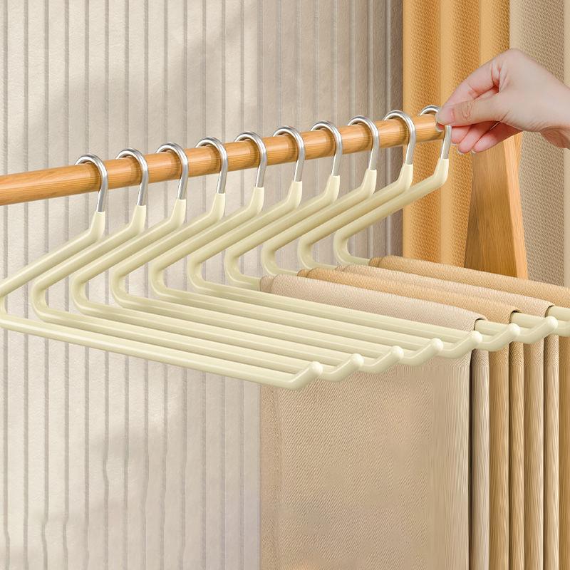 4 szt. Haczyk na spodnie typu gęś, plastikowy, do szafy, akademika, teleskopowy, typu Z, wielowarstwowy, do przechowywania