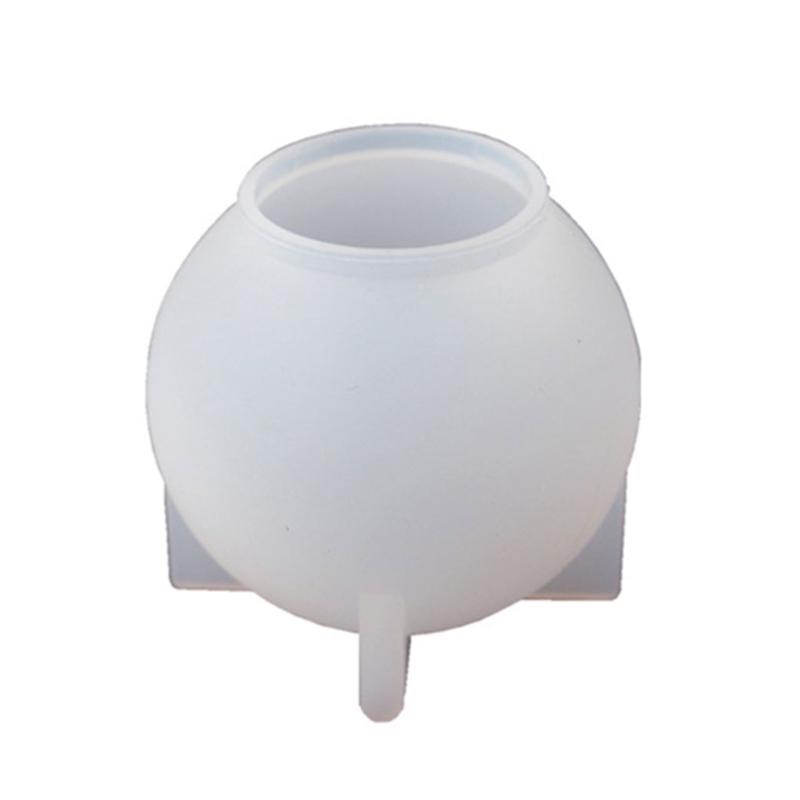 Crystal Ball Night Lights Epoxy Resin Mold LED Lamp Resin Casting Mold Crystal Glass Resin Art Mold Bedside Light Mould