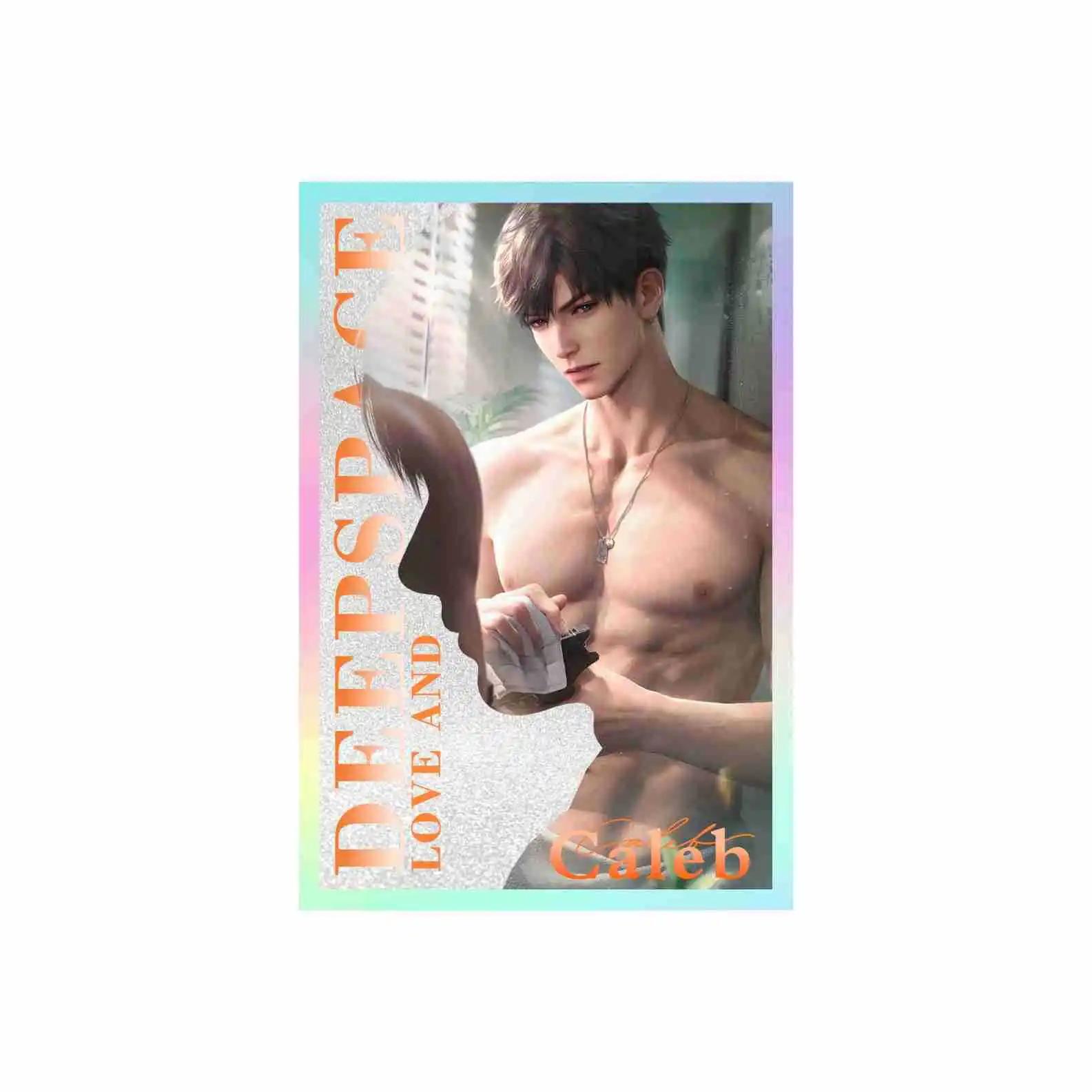 

Love and Deepspace Caleb Acrylic Stand Card Photo Keychain Brooch Cosplay Figure Badge Accessories Backpack Desk Decor Fans Gift