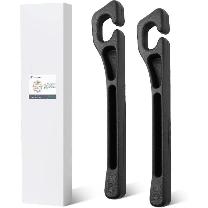 2PCS Car Seat Gapster, Car Seat Gap Filler For Filling Gaps Between Consoles, No Drop Seat Guard With Storage Slot, Black