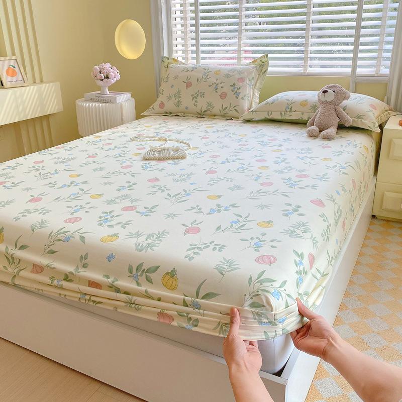 100% Cotton Maternal and Infant Grade Pure Cotton Single-piece Mattress Mattress Protective Cover All-inclusive Bed Sheet Washable Protective Cover