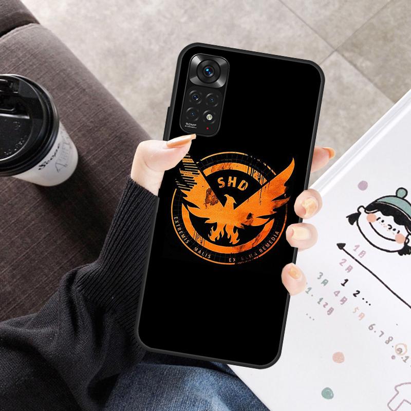 

The Division 2 Case For Xiaomi Redmi Note 11 10 9 8 12 Pro 10S 11S 12S Cover For Redmi 9 10 10A 9C 10C 12C Redmi Note 8