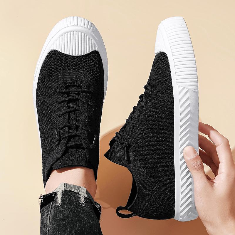 Fashion New Men's Casual Shoes Man Flat Classic White Sneakers Male Breathable Non-slip New Casual Korean Running Shoes Women 2025