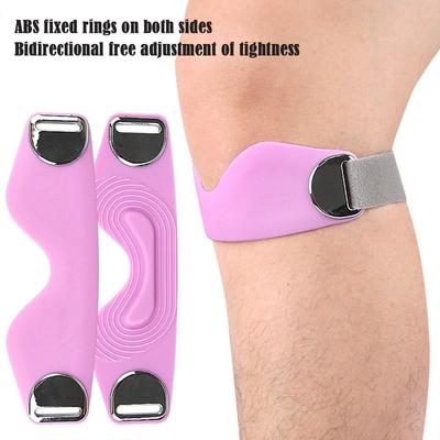 Kniebandage Patella-Stützband für Laufen Sport Männer Frauen Sehnenentzündung Linderung Schützende Kniebandage für Badminton