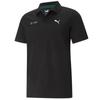PUMA Mercedes F1 Essentials Polo cotton short sleeve Black