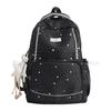 Schoolbag cloud lemon ice blue hollow lace girl heart backpack student party pure gentleness class travel small backpack