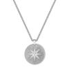 Kinitial Stainless Steel Dark Souls Warrior of Sunlight Pendant Necklace Trendy Round Charm Sun Jewelry For Friends Bijoux Femme