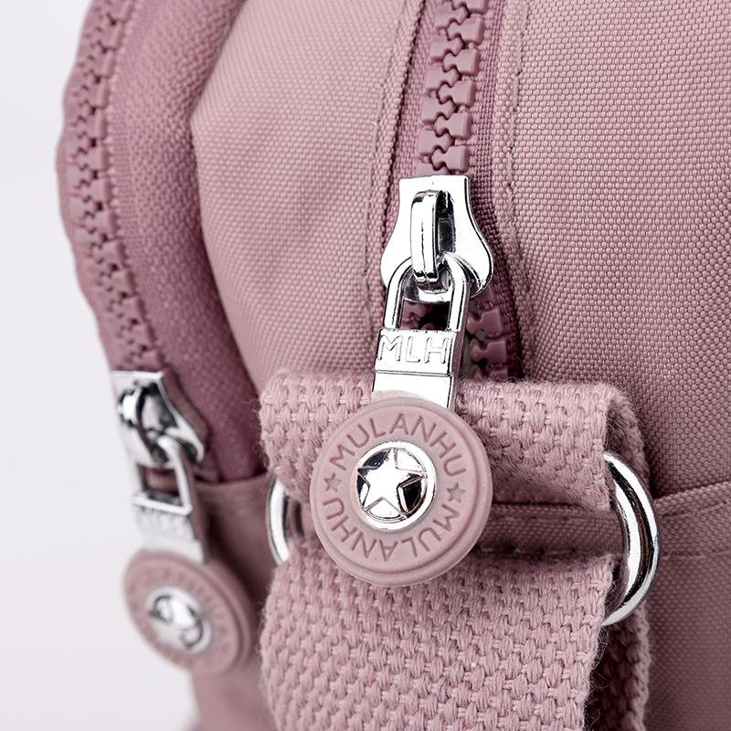 Geantă de umăr pentru mamă de vârstă mijlocie, geantă ușoară cu compartimente multiple pentru femei, geantă crossbody din nailon