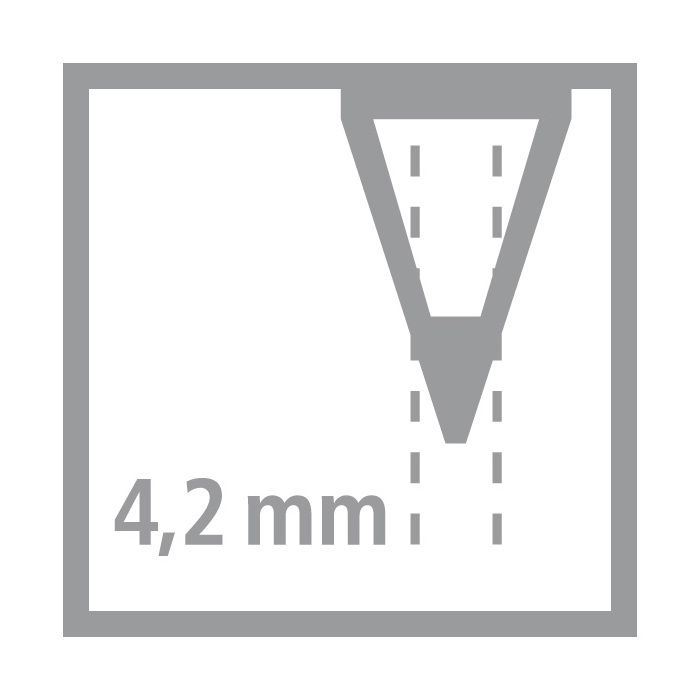 Crayon De Couleur - STABILO - Jumbo - Lot De 96 - Mine 4,2mm - Multicolore