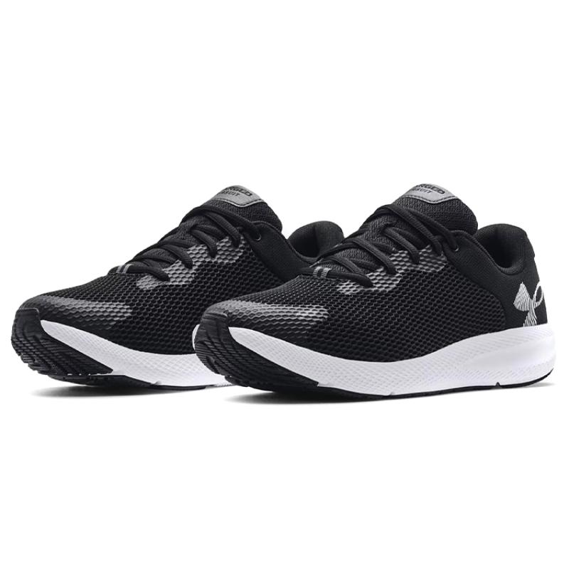 Under Armour Charged Pursuit 2 Bl 'Black White' Sneakers 3024138-001