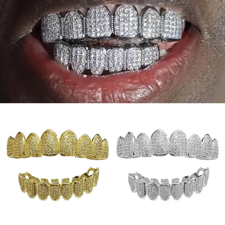 Hip Hop Teeth Removable Dental Teeth Decoration For Men Adult Halloween Cosplay Hip Hop Music Concerts
