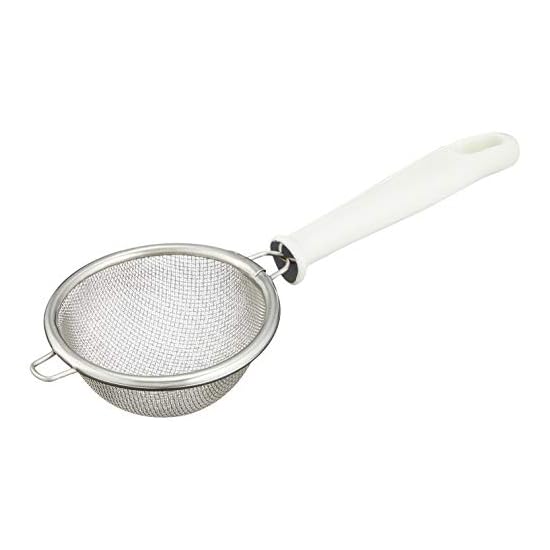 Wahei Freiz Tea Accessories Double Mesh Tea Strainer / Flour Sifter, G-Cook, Dishwasher Safe, Made i
