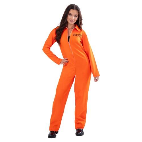 Smiffys Womens/Ladies Escaped Prisoner Costume