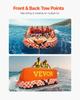 Towable Tube for Boating 1-4 Riders Inflatable Boat Tubes and Towables