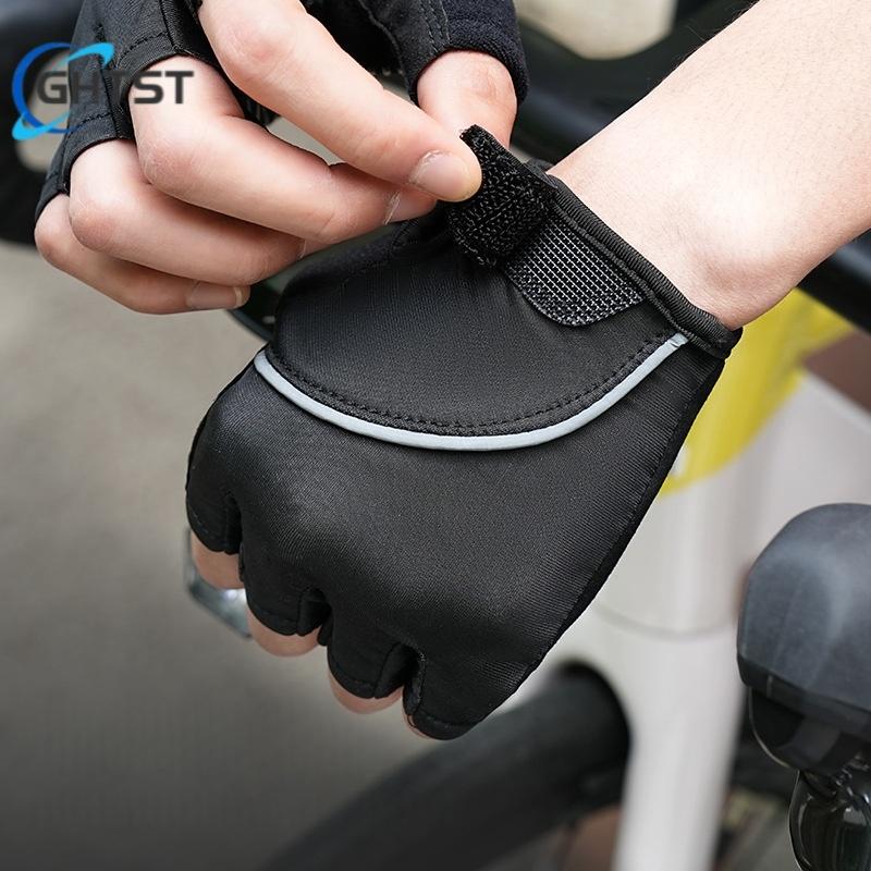 Cycling Gloves Electric Bike Half Finger Summer Anti-Slip Anti-Sweat Guantes Gym Road Bike Men Mtb Gel Cycling Equipment