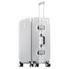 Durable Aluminum Frame Suitcase - 26-Inch Large Capacity, 24-Inch Carry-On, 20-Inch Trolley