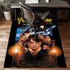 Hogwarts Design Area Rug Personalized Name- Non-Slip, Soft & Cozy Floor Mat for Living Room, Office - Indoor/Outdoor Carpet