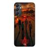 Phone Case - MANIACASE - Samsung Galaxy A24 - Silicone - Black - Stranger Things Season 4