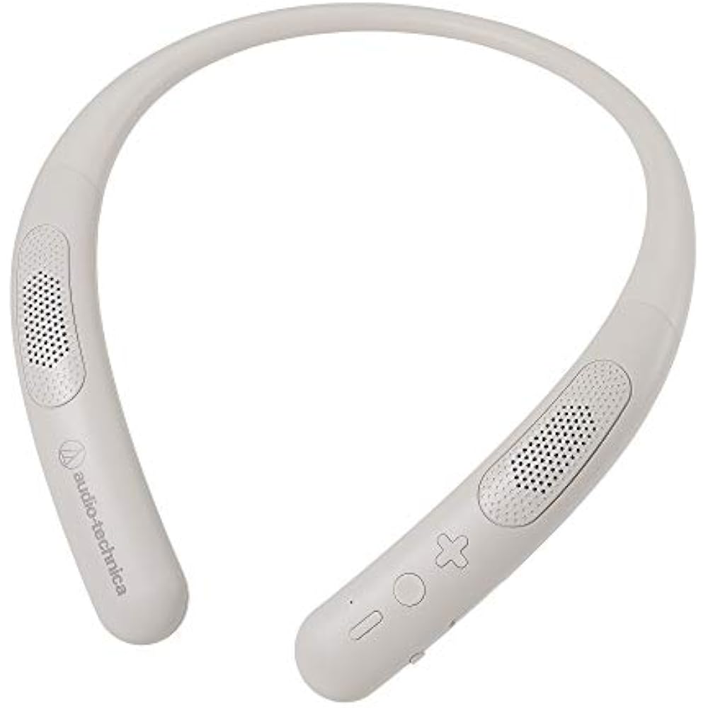 Audio-Technica AT-NSP300BT Wireless Neck Speaker: Bluetooth 5.0 / Lightweight design (approx. 75 ...