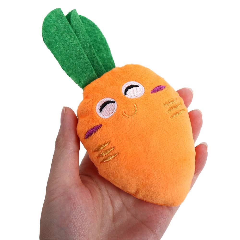 New 1Pc Carrots  Sound Puppy Dog Chew Squeaker Pet Supplies Dog  Squeaky