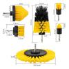 6-Piece Electric Drill Brush Set for Cleaning: Includes Bristle and Wheel Brushes