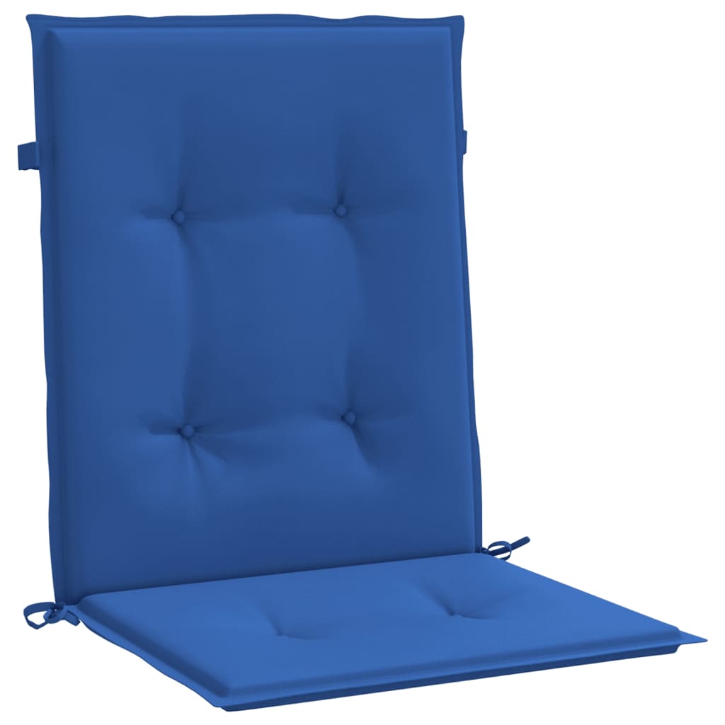 Garden Chair Cushions for Low Back Chairs 6 Pcs 100 X 50 X 3 Cm